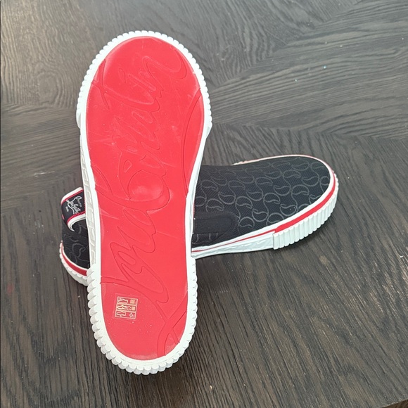 Brand new Christian Louboutin Black and White Boat Shoes - Picture 4 of 8